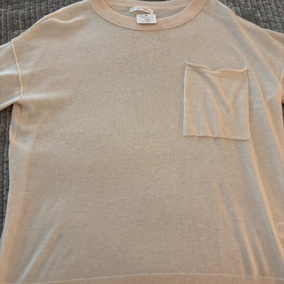 Becool brand, S/M light peach long, lightweight sweater. NWT - Picture 1 of 9